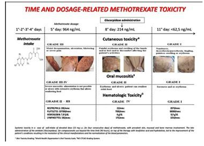 A Life-Threatening Methotrexate Intoxication Associated with End-Stage Renal Disease Resolved by Late Administration of Glucarpidase: Case Report